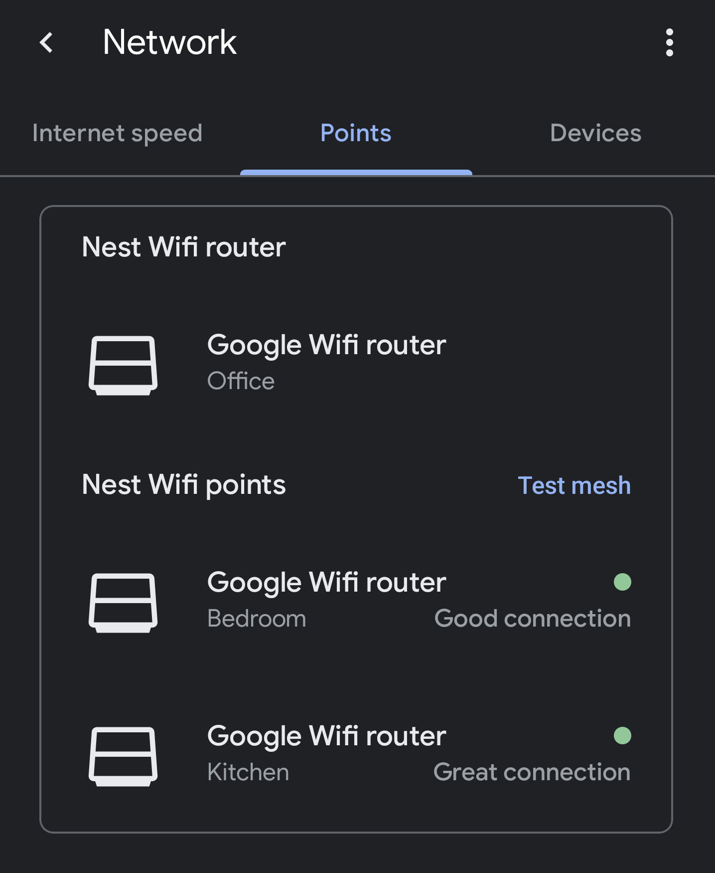 My routers