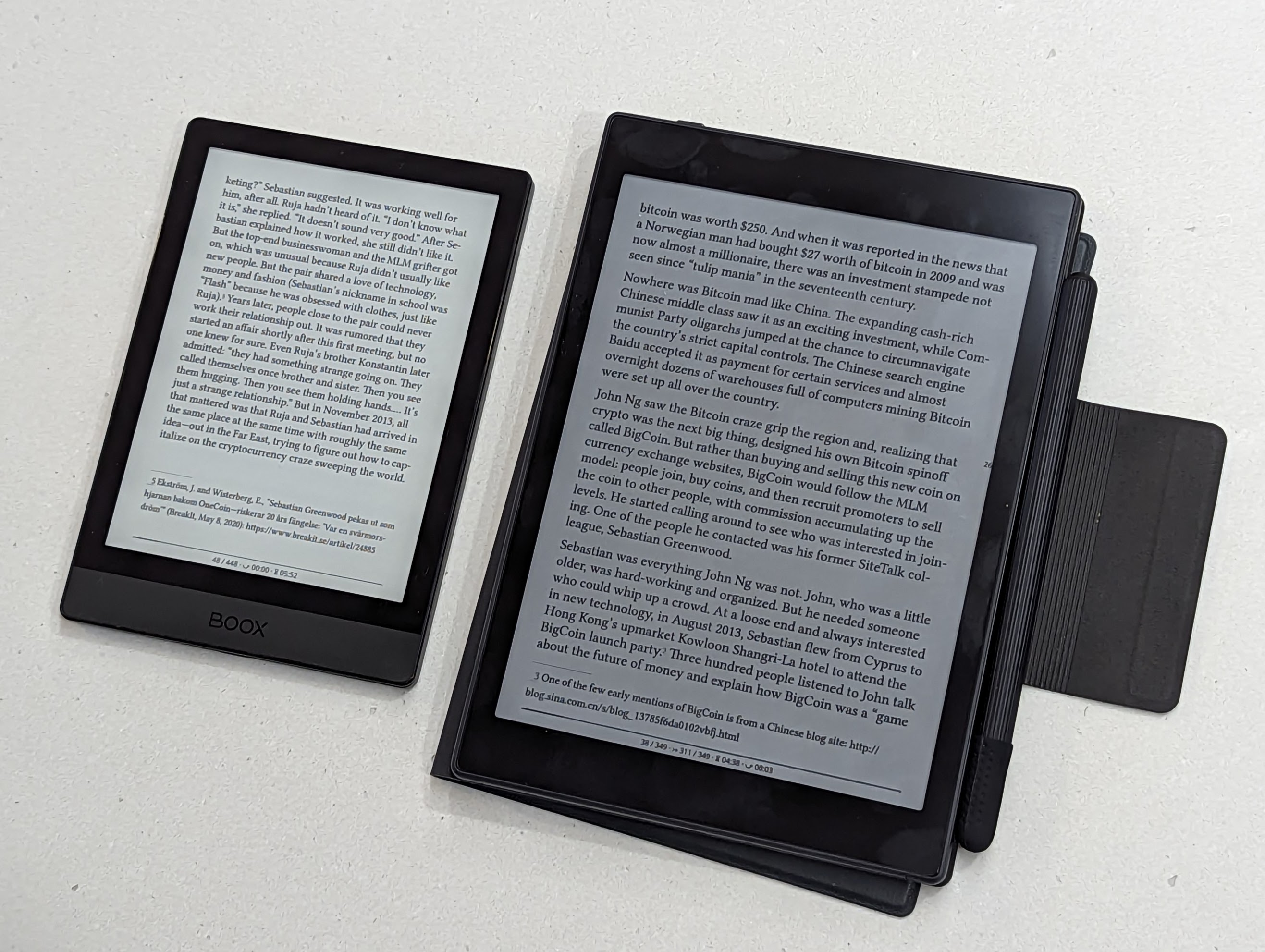 Onyx Boox Page e-reader review - Good e-Reader