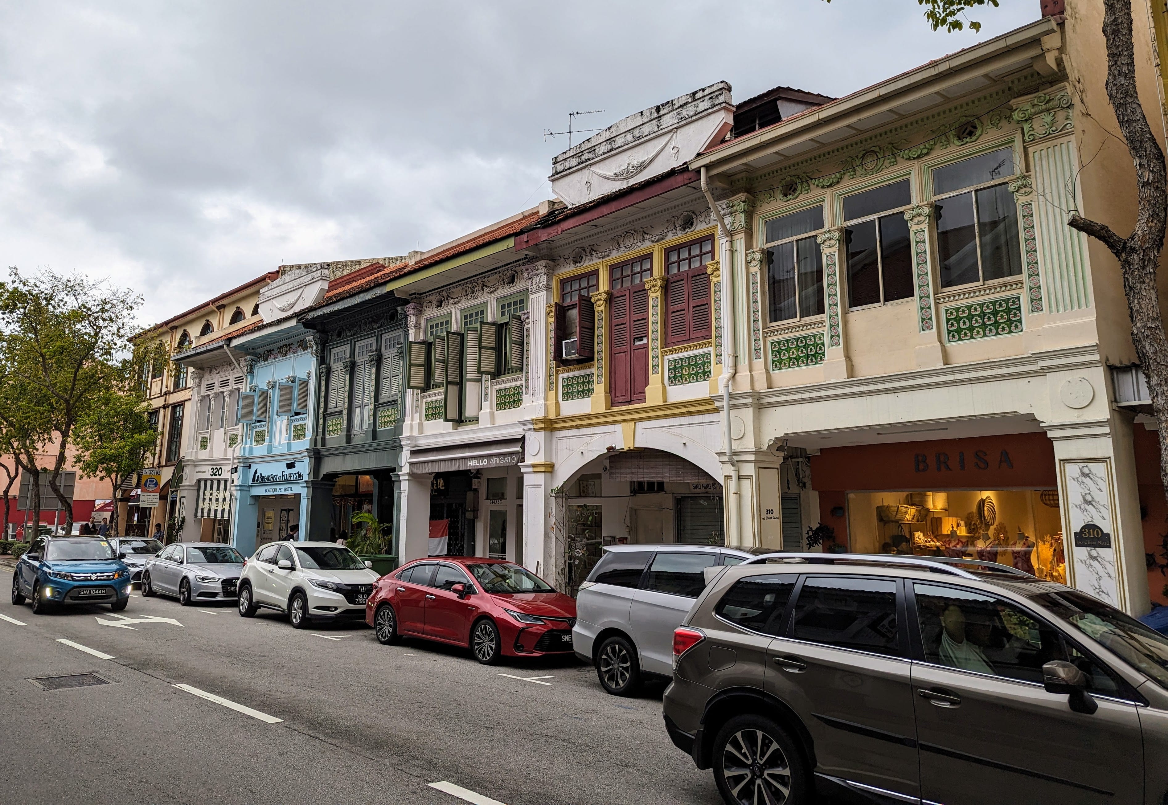 Nice Singapore Buildings