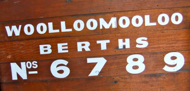 Woolloomooloo berths