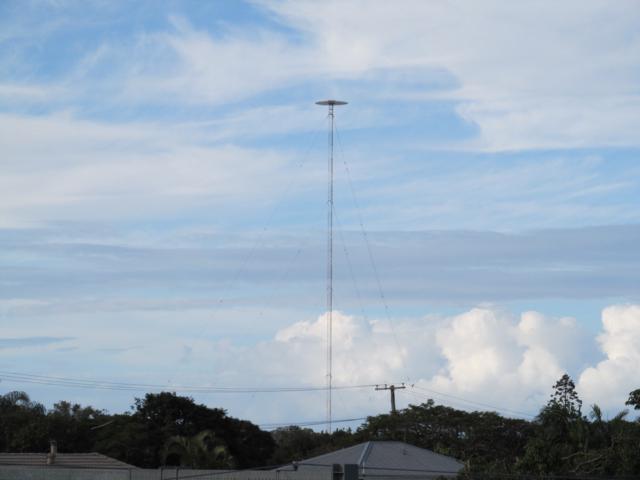 The ABC tower in Brisbane, which carries three AM services