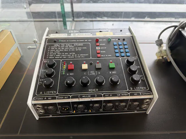 An ISDN unit, often used for sports commentaries