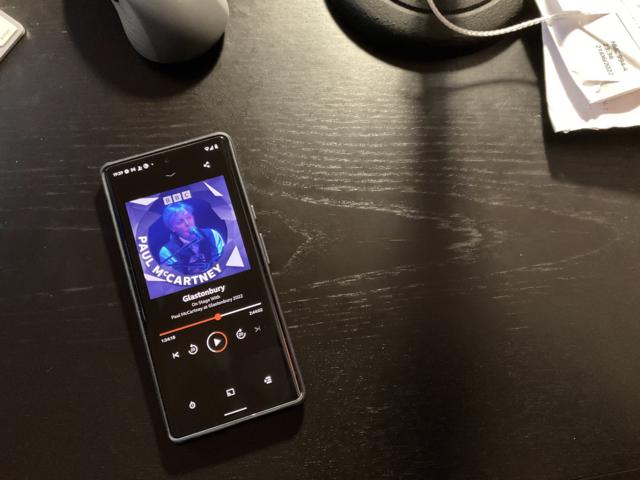 The BBC Sounds app, which you can't have