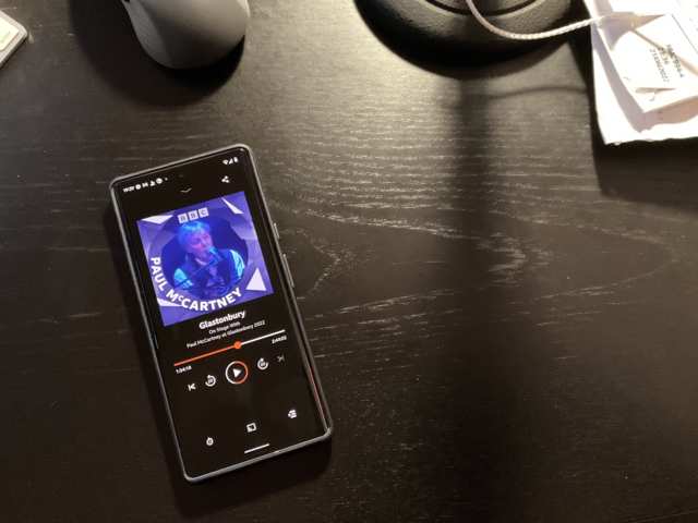 The BBC Sounds app, which you can't have