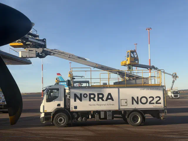 Ice spraying in Helsinki