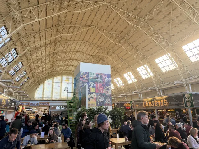 Riga central markets