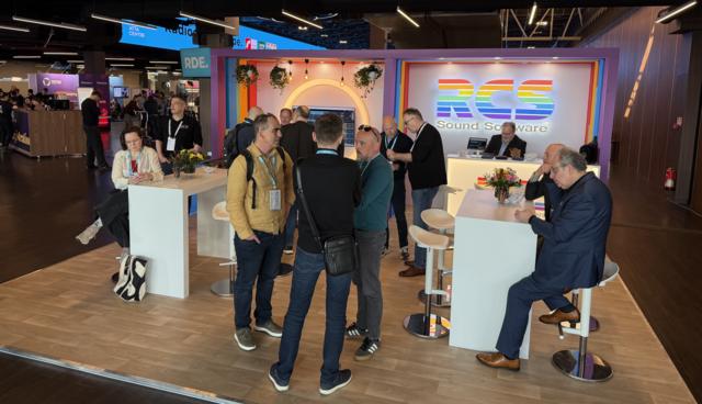 RCS's stand at Radiodays draws the crowds
