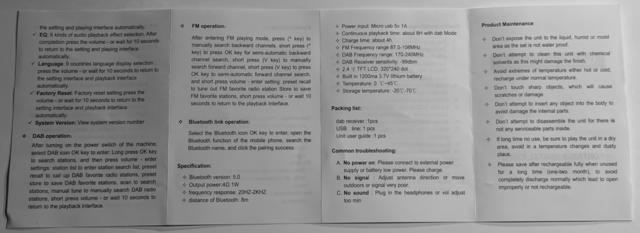 Instruction manual 2