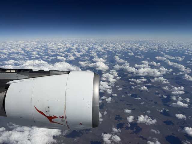 Somewhere over Queensland