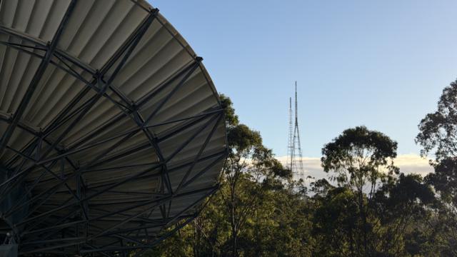 Mount Coot-Tha satellite dish