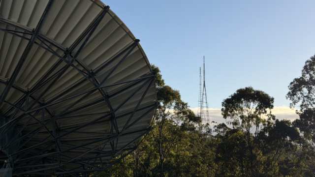 Mount Coot-Tha satellite dish
