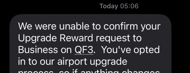 Text message of sadness