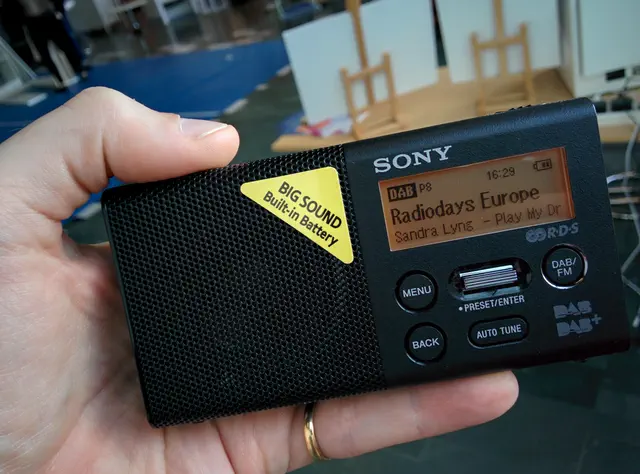 Battery powered radio