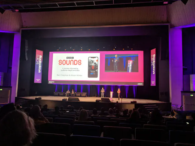 A BBC Sounds presentation from April 2019