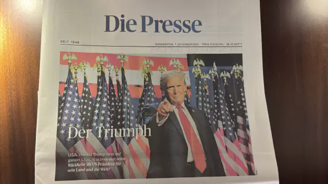 Die Presse, Nov 7, 2024 - Der Triumph