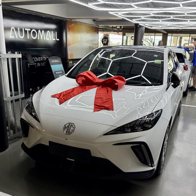 My car, as delivered to me