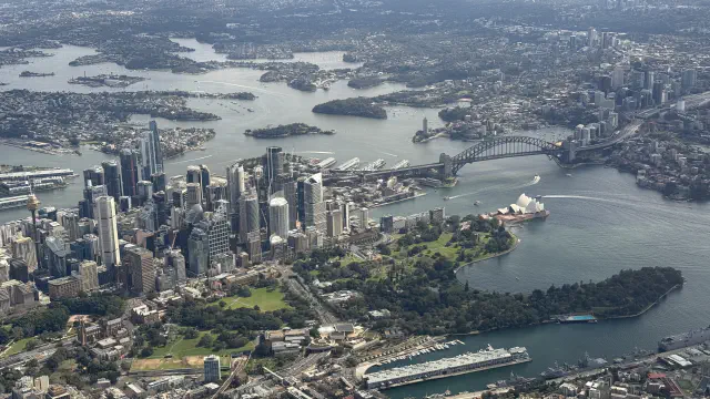Sydney, as I returned from Dallas on Sunday