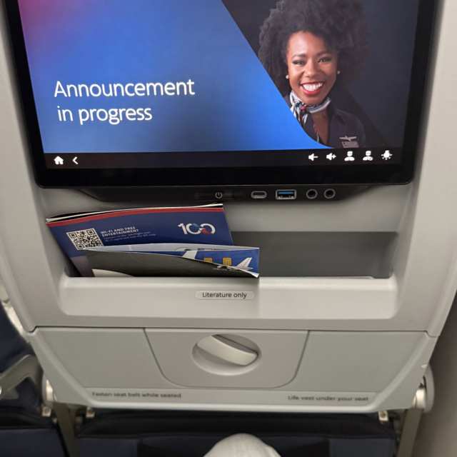 My seat view