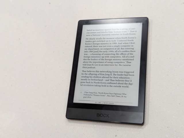 Review: Four years with an Onyx Boox Poke3 e-reader | James
