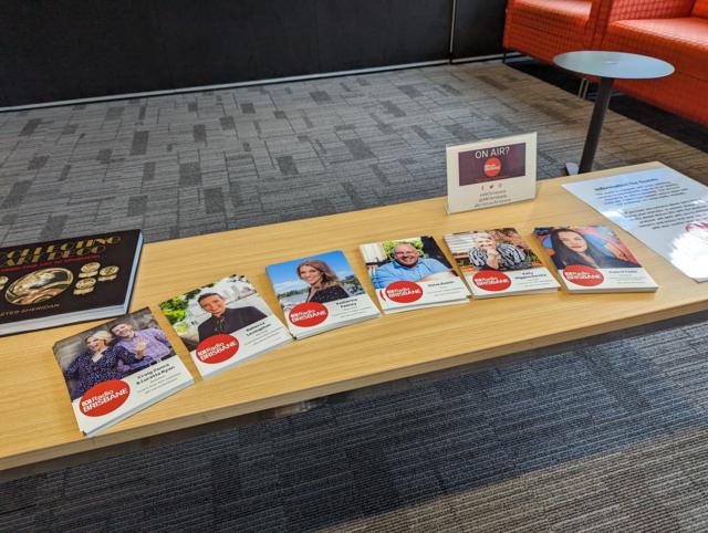 Photocards at ABC Radio Brisbane