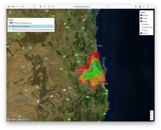 ABC Brisbane FM coverage
