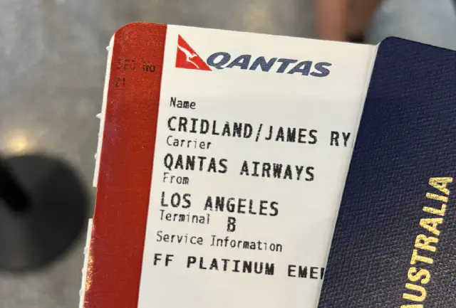 Boarding pass