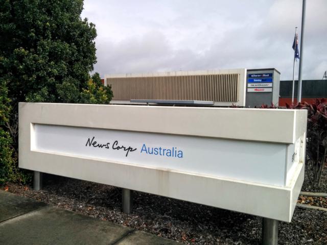 News Corp's headquarters in Brisbane