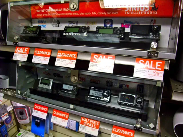 Satellite radio receivers marked down in Nov 2009